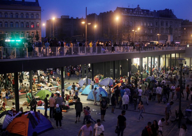 refugiados la odisea hacia Europa